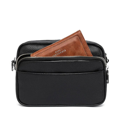 Talia | Elegante Leren Schoudertas