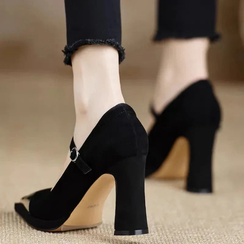 Solenza™| Mora Elegante Pumps