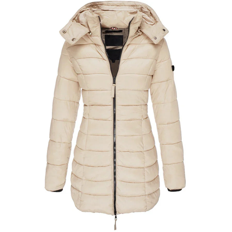Camille | Elegante parka met warme voering