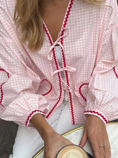 Mila™ | Hartjesblouse