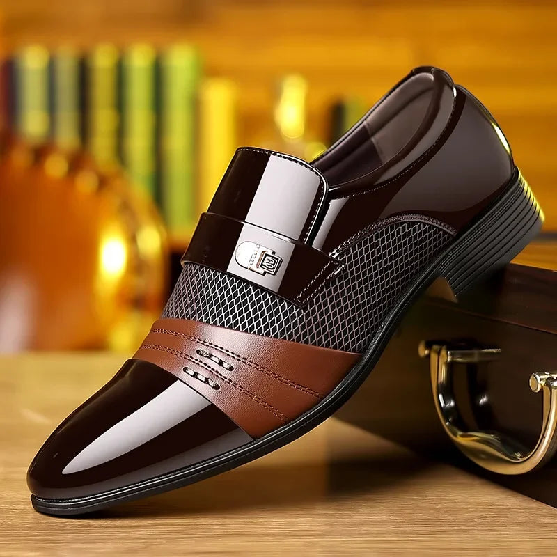 MILO™ | URBANE LÆDERSNEAKERS MED TYK SÅL TIL MÆND