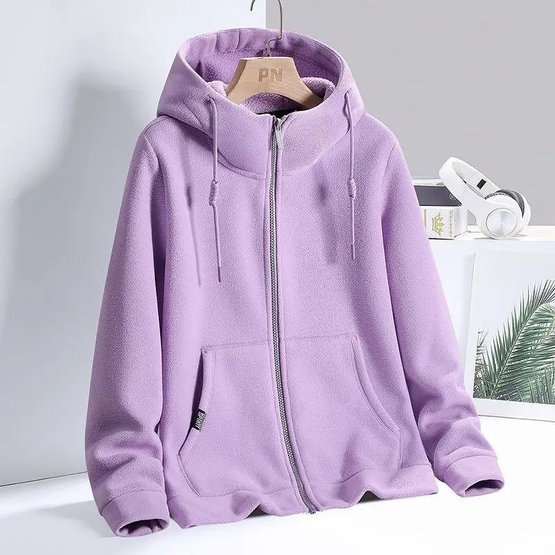 Comfortabele casual trui met rits