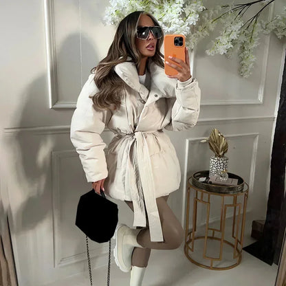 Céleste - Élégante parka d'hiver chic
