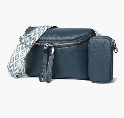 Nina | Luxe Leren Schoudertas