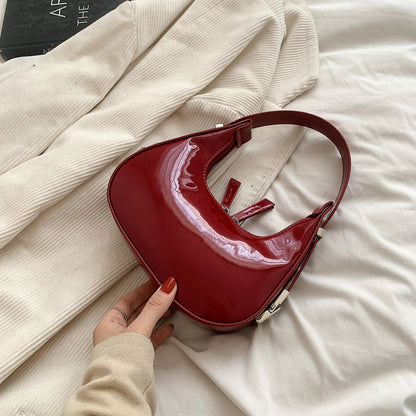 bella™ – vintage halvemaan schoudertas