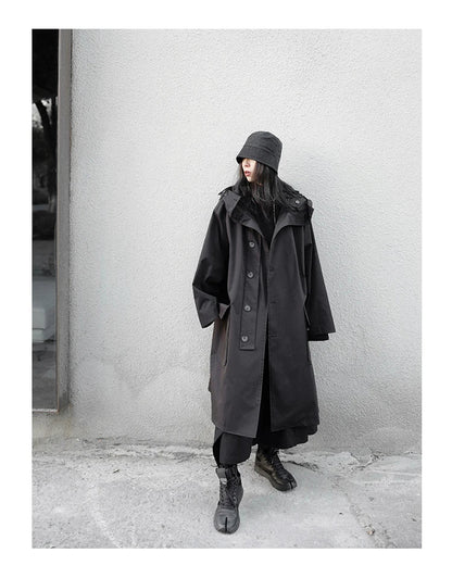 Jordi Übergroßer Trenchcoat