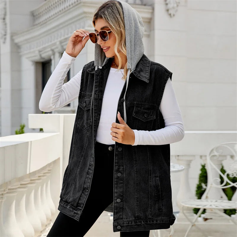 Juno Denim-Weste