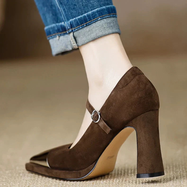 Solenza™| Mora Elegante Pumps