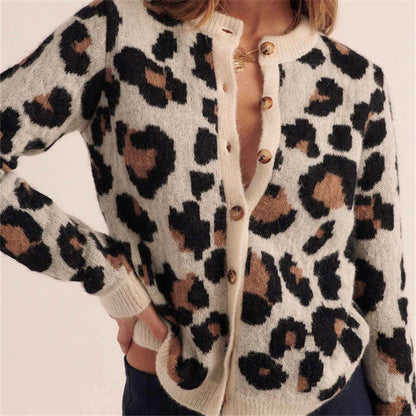 Savanna Leopard Pullover
