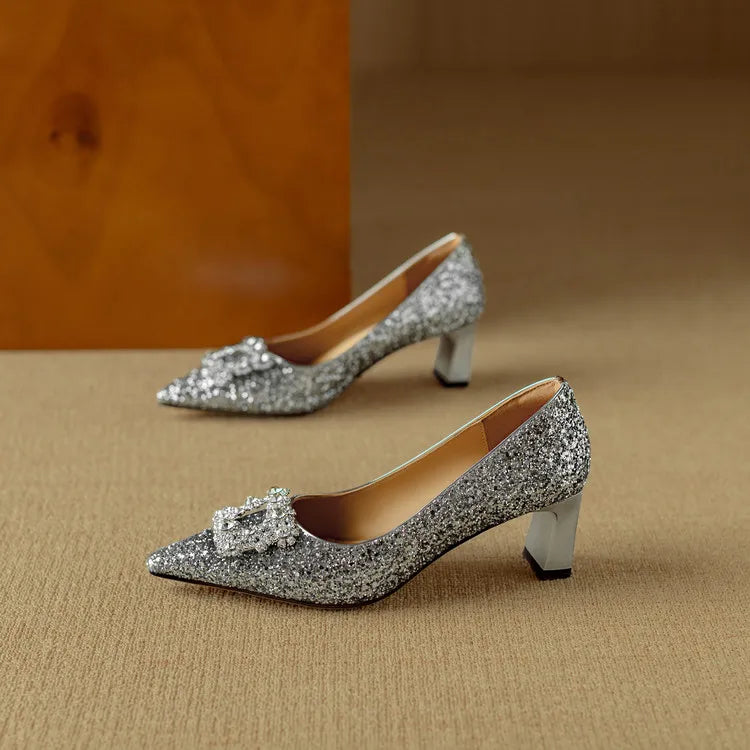 Solenza™| Gloria Glitzer Pumps