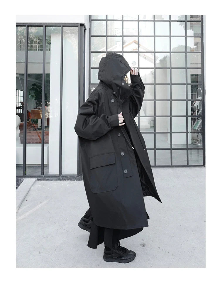 Jordi Übergroßer Trenchcoat