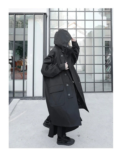 Jordi Übergroßer Trenchcoat