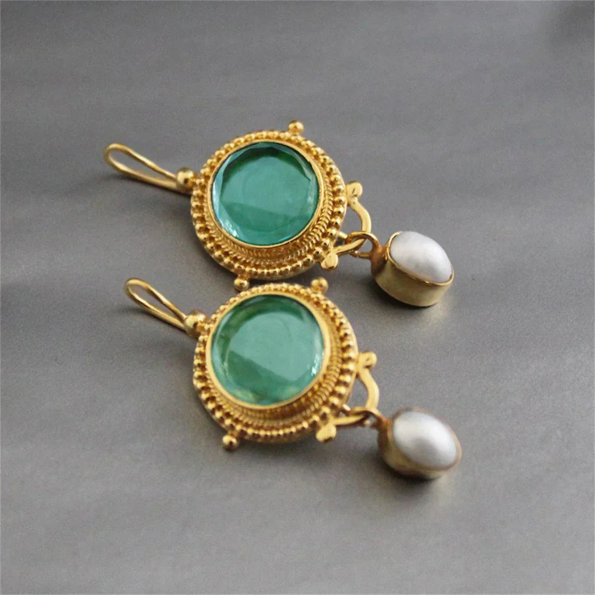 Vintage Parel Oorbellen