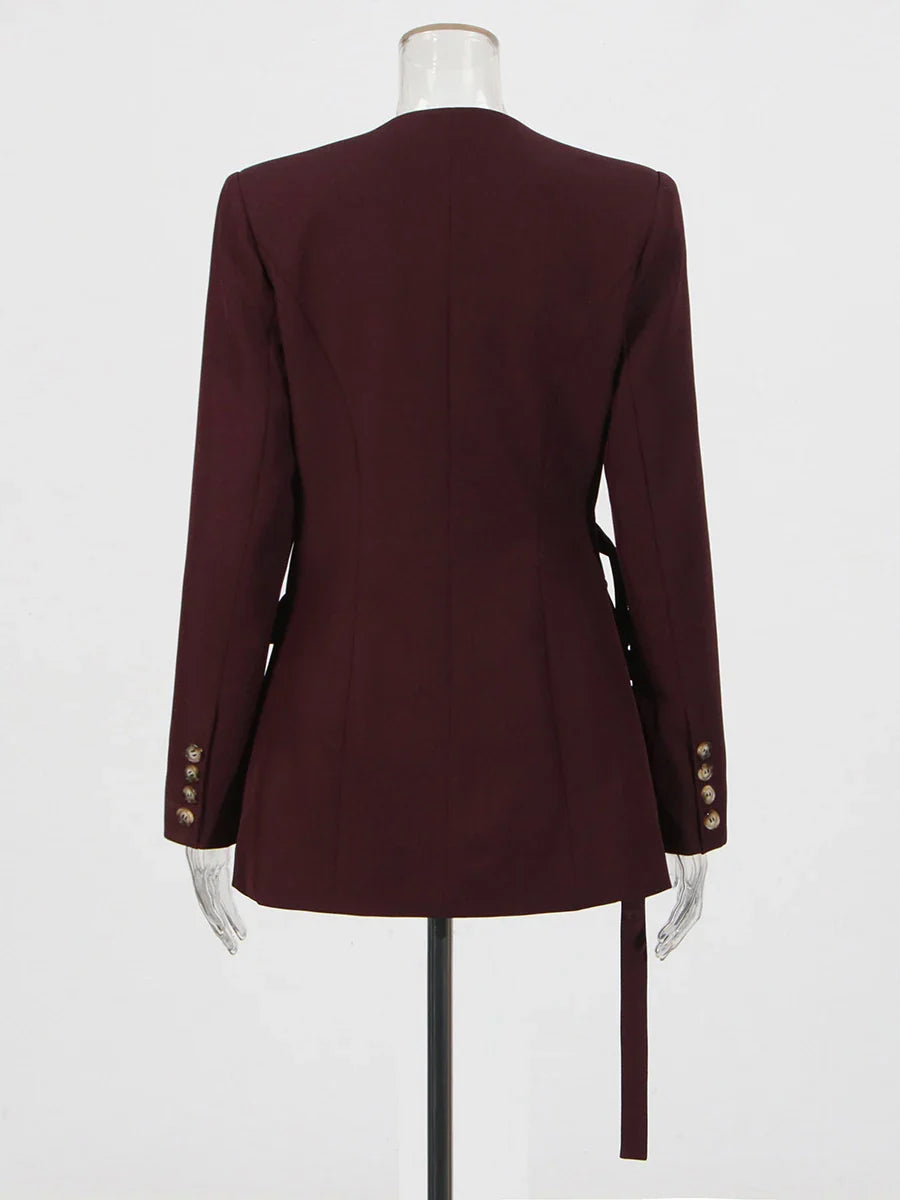Asymmetrischer Schicker Blazer