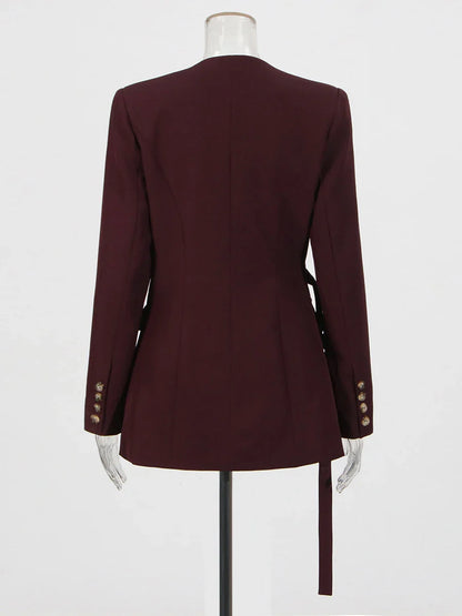 Asymmetrischer Schicker Blazer