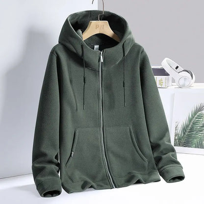 Comfortabele casual trui met rits