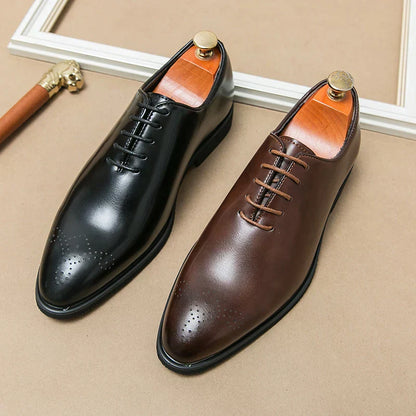 ELIAS™ | KLASSIEKE VETERSCHOENEN VAN LEER VOOR HEREN