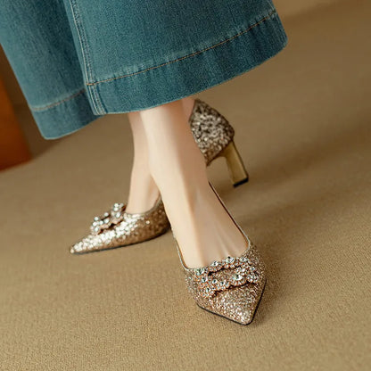 Solenza™| Gloria Glitzer Pumps