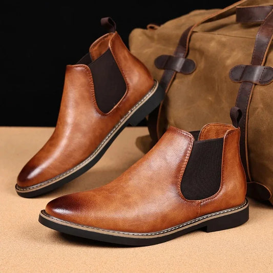 JONAS™ | TIJDLOZE LEREN ENKELBOOTS