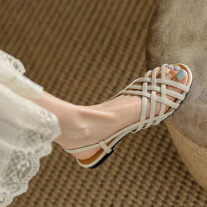 Klaire platte sandalen