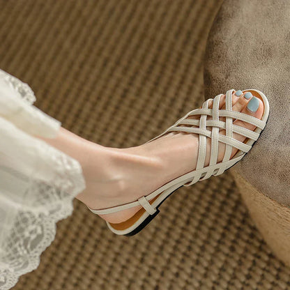 Solenza™ | Klaire Platte Sandalen
