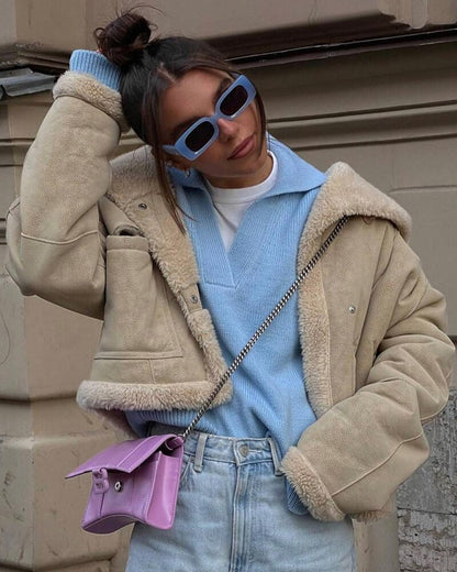 Zaynab V-hals sweater