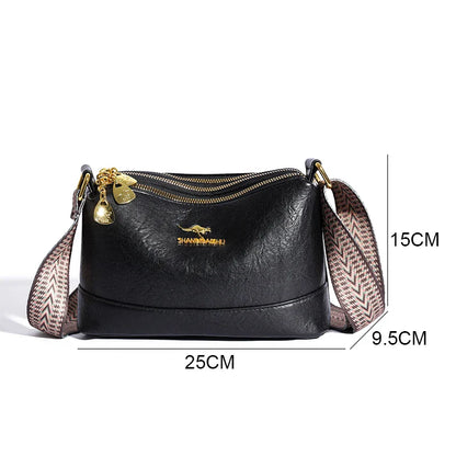 Addison | Edle Leder Schultertasche