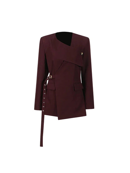 Asymmetrischer Schicker Blazer