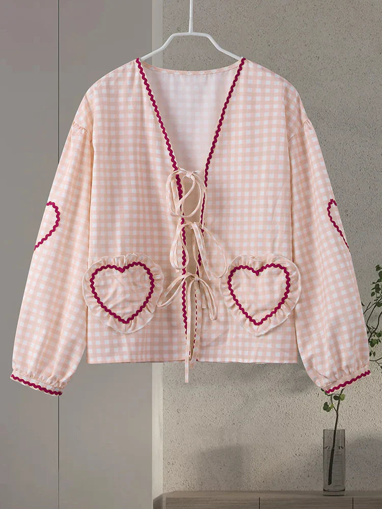Mila™ | Hartjesblouse
