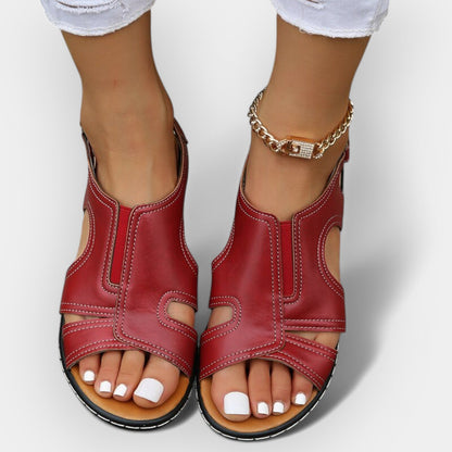Leren Sandalen met Stijl