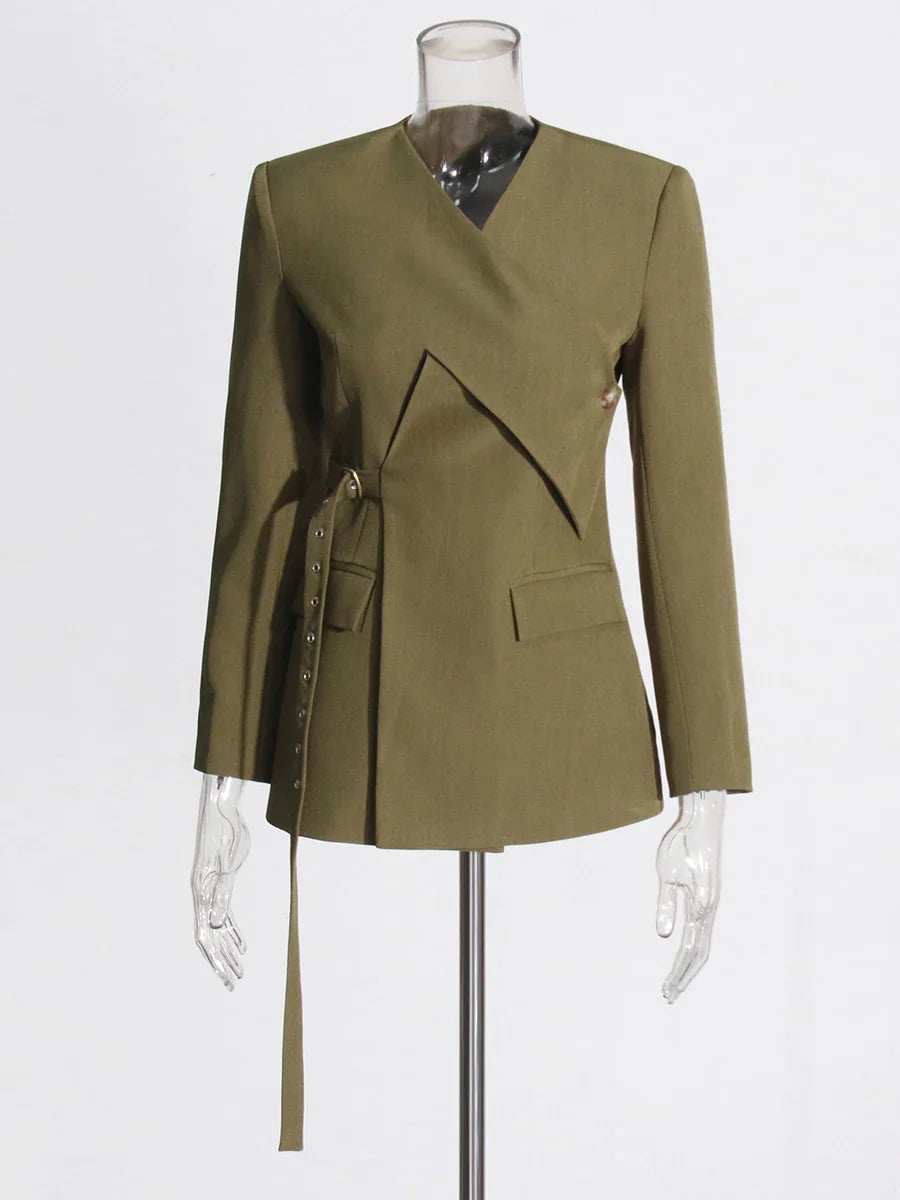Asymmetrischer Schicker Blazer