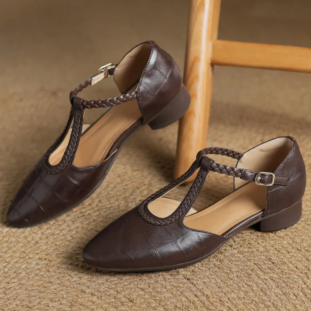 Solenza™| Veronica Leren Sandalen