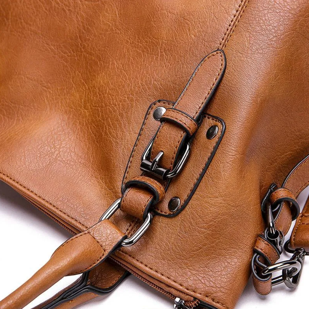 Victoria | Leder Schultertasche
