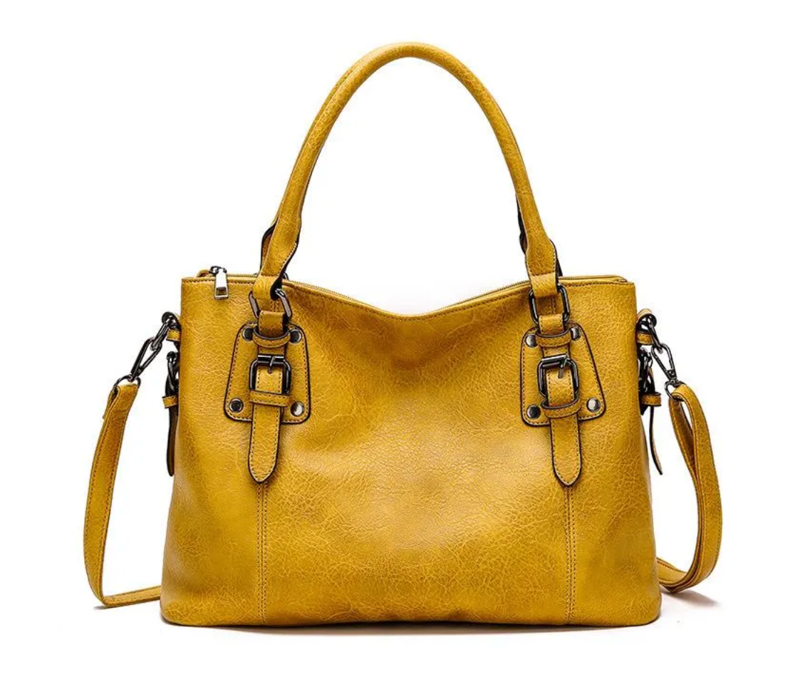 Victoria | Leder Schultertasche