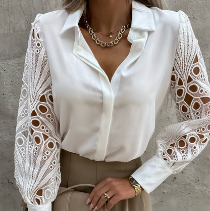 ENGELBERTA I MODIEUZE KRAAGBLOUSE
