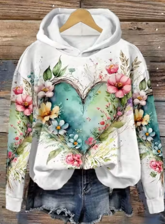 Ruby | Lässiger Strick-Hoodie