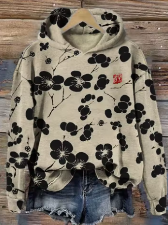 Olivia | Pure gebreide hoodie
