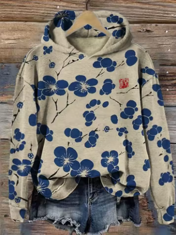 Olivia | Pure gebreide hoodie