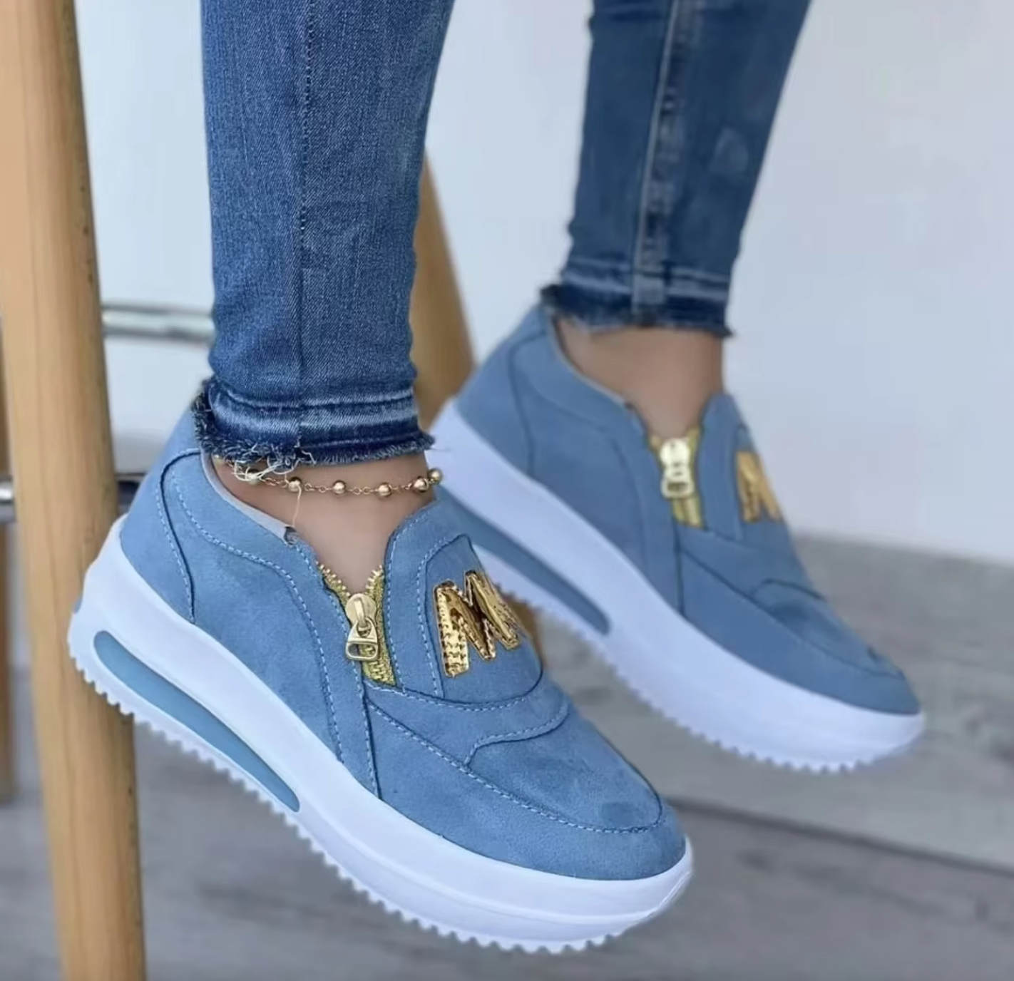 ULLA | STIJLVOLLE EN PIJNVRIJE SNEAKERS MET RITS