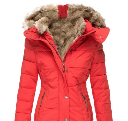 Bella - Comfortabele winterjas met teddy voering