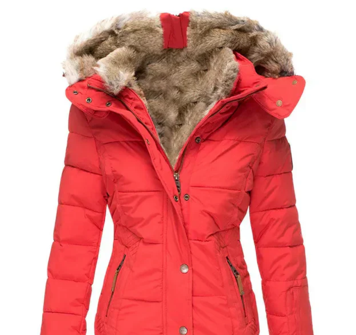 Bella – Knusse winterjas met teddy voering
