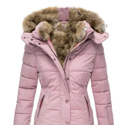 Bella - Comfortabele winterjas met teddy voering