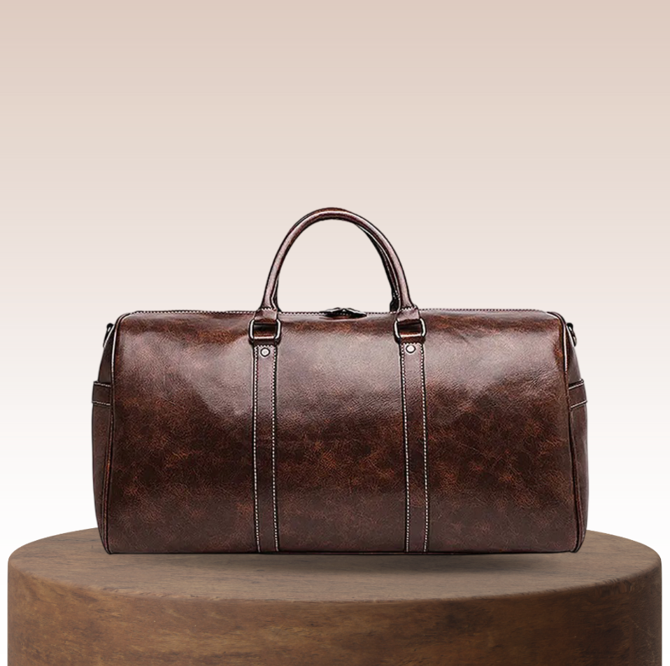 Austin | Leder-Weekender-Reisetasche