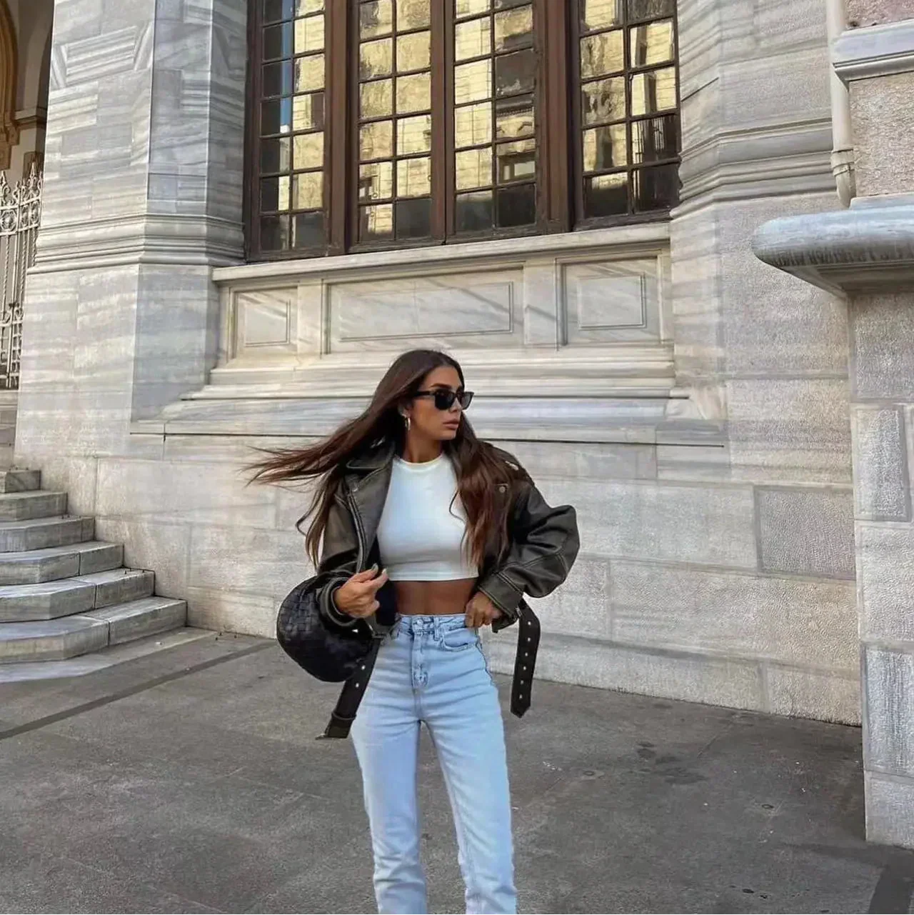 Riley | Chic Leather Jacket