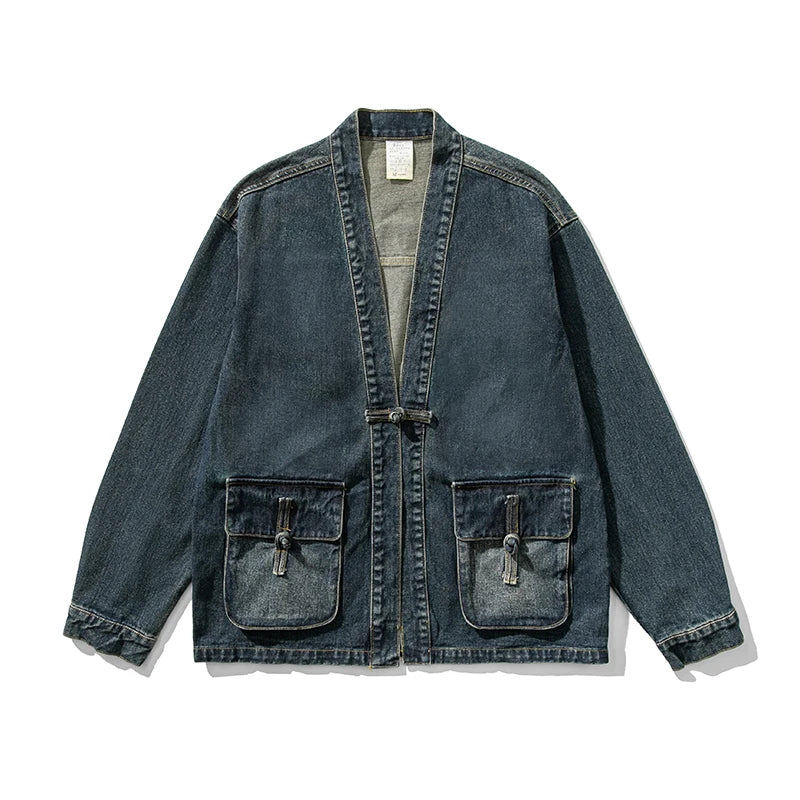 KIMONO-JACKE AUS DENIM