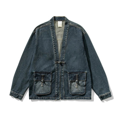 KIMONO-JACKE AUS DENIM