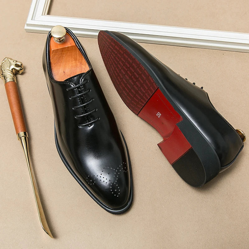 ELIAS™ | KLASSIEKE VETERSCHOENEN VAN LEER VOOR HEREN