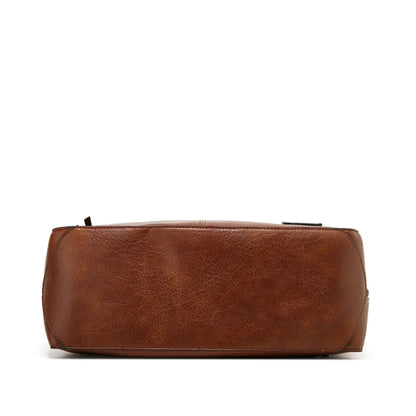 Muriels Vintage Charme | Leder Schultertasche