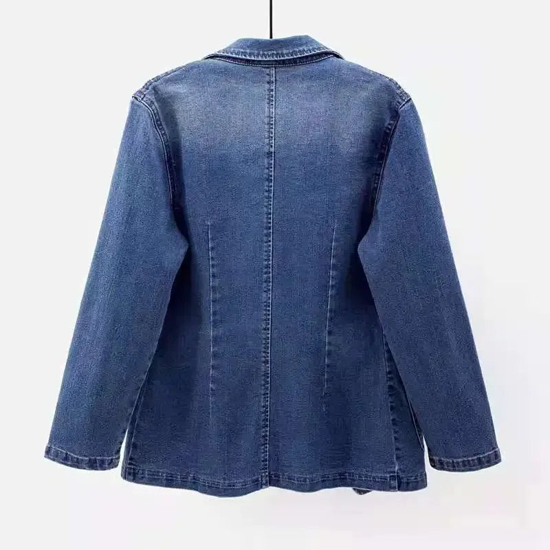 Nadia – Stilvoller Casual-Denim-Blazer