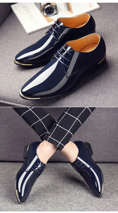 HENRY™ | HERENSCHOENEN VAN PATENTLEER IN BRITS STIJL